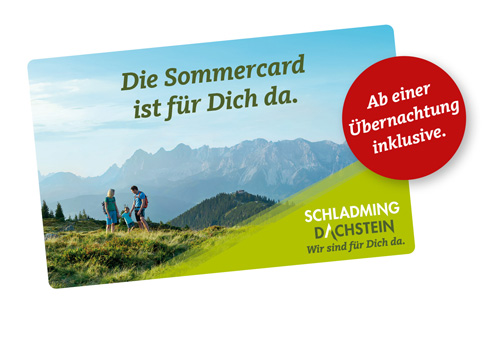 Sommercard Schladming Dachstein